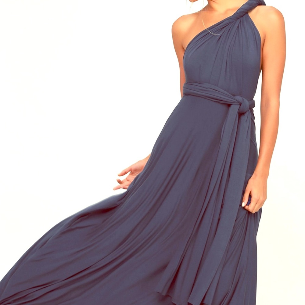 Multi-way dress Maxi Bridesmaid/ Prom dress
